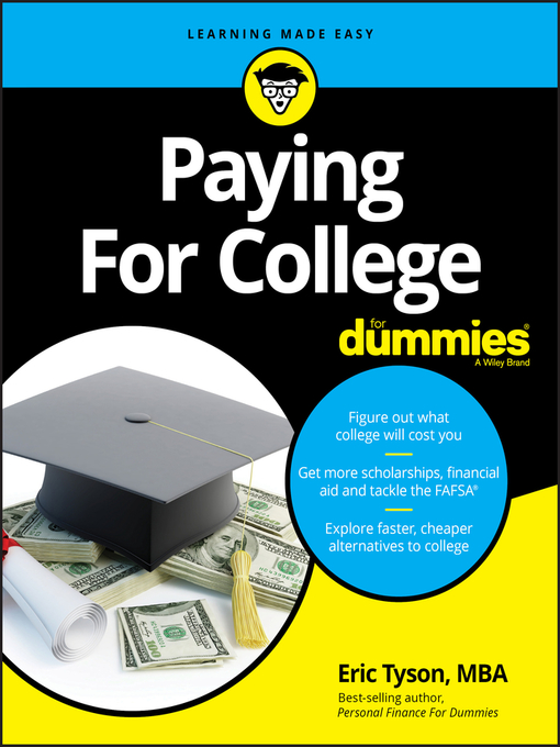 Title details for Paying For College For Dummies by Eric Tyson - Wait list